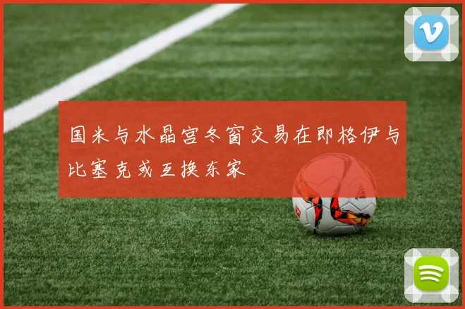国米与水晶宫冬窗交易在即格伊与比塞克或互换东家
