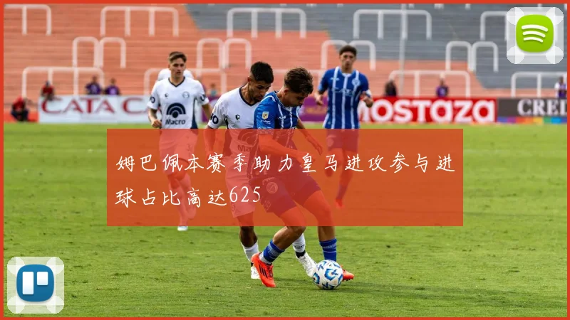 姆巴佩本赛季助力皇马进攻参与进球占比高达625